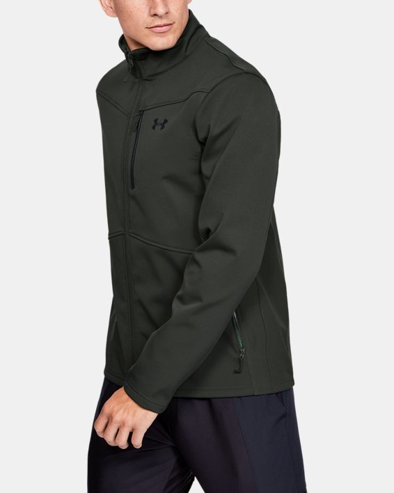 남성 UA Storm ColdGear® Infrared 쉴드 재킷 in Green image number 0